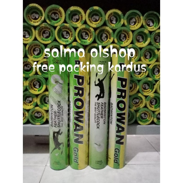 Prowan Gold Shuttlecock Original Kok Badminton