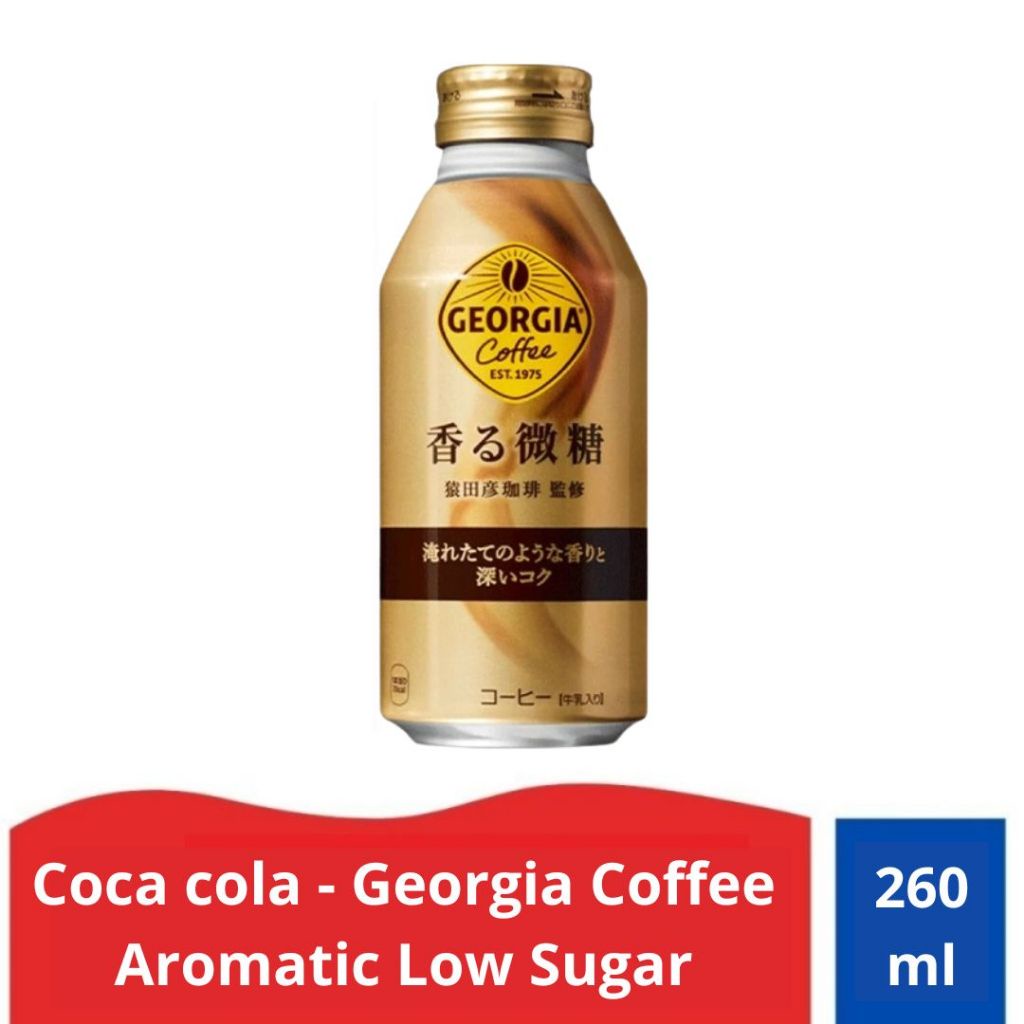 

Coca Cola- Georgia Coffee Aromatic Low sugar 260ml