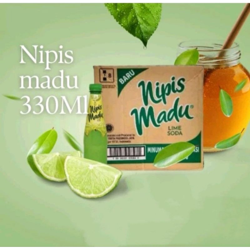 

Nipis Madu 330 ml - 12 botol/dus