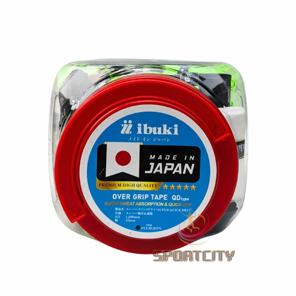 Grip Karet Raket Badminton Tenis Ibuki Super Quick Dry PREMIUM Original