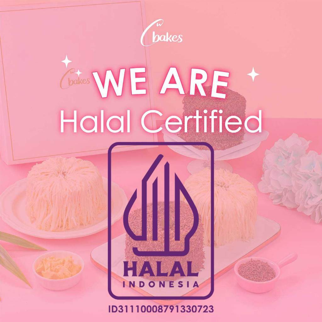 

C BAKES Kue Bolu Chiffon Pandan Coklat Meses - Pandan Choco Super Chiffon Cake HALAL
