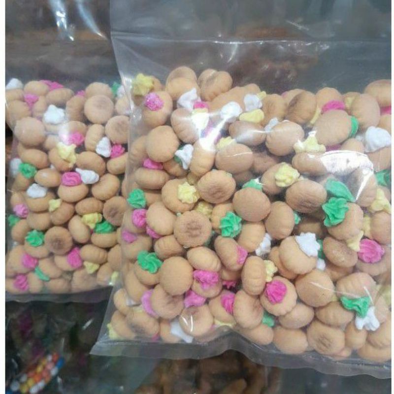 

Kue Monas Warna Warni 1KG (1000GR) /Kue Gembrose/Kue Jadul/Agen Snack