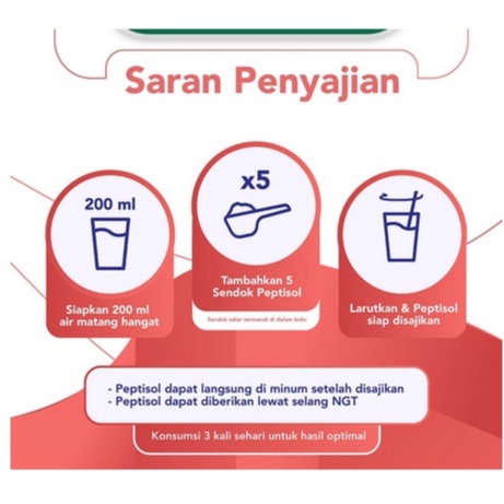 

PEPTISOL VANILA COKLAT 180GR NUTRISI TINGGI PROTEIN RENDAH RESIDU 180 GR SSKD