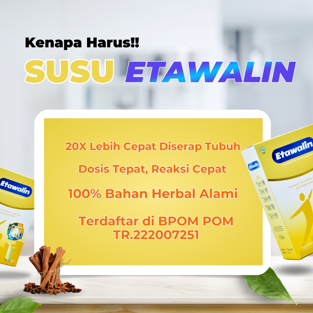 

Etawalin Susu Kambing Etawa Mengatasi Asam Urat Sendi dan Tulang Official 1 Box