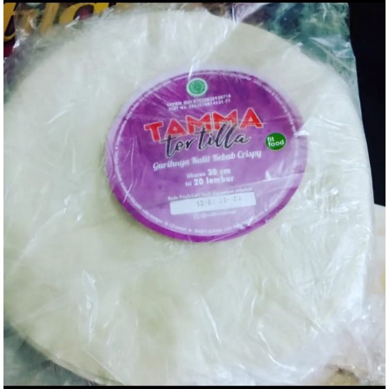 

Tortilla size 30cm