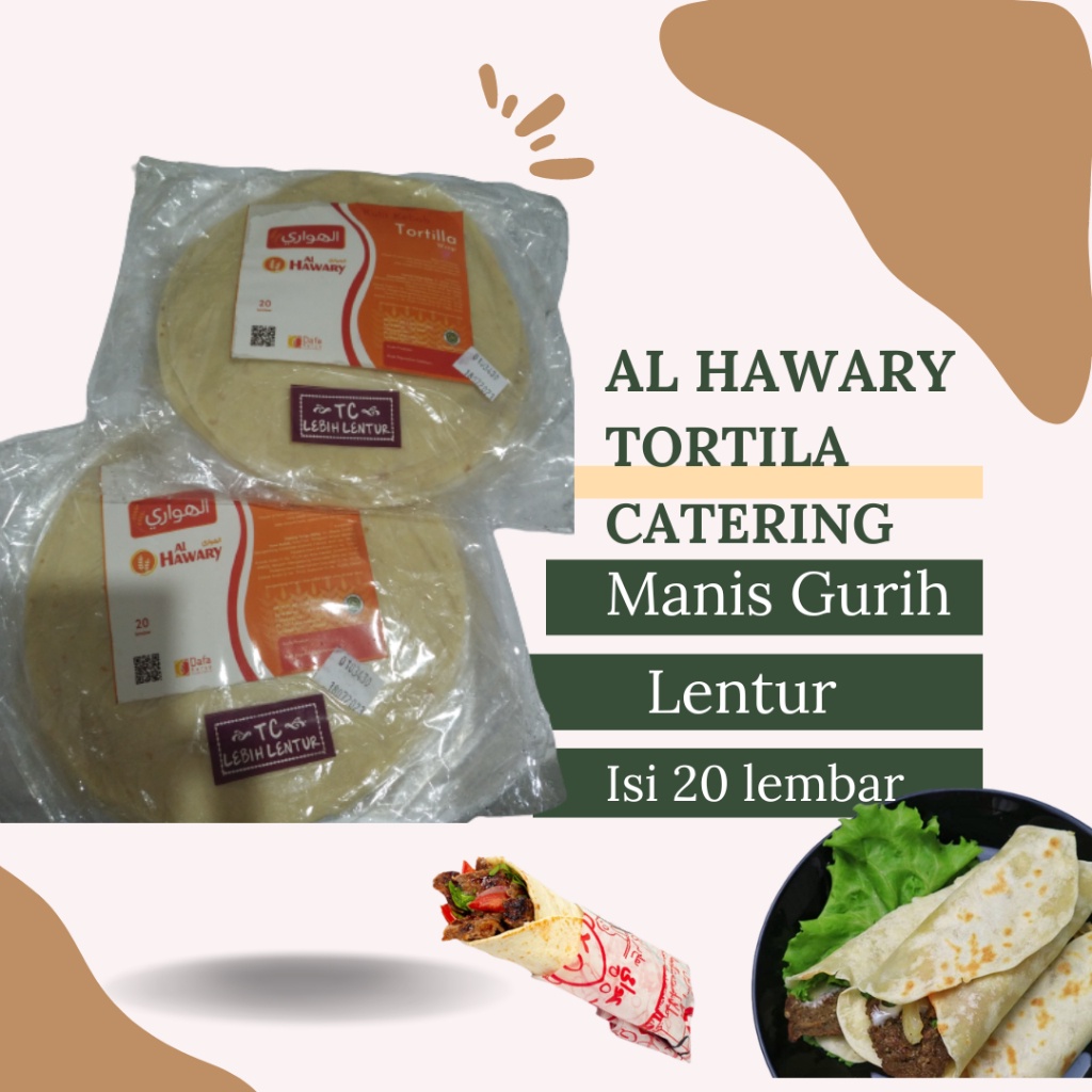 

Tortila Catering 17cm isi 20pcs