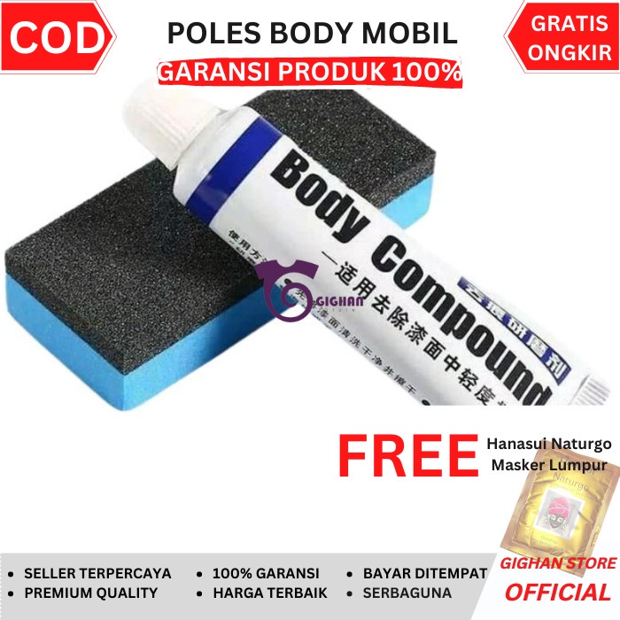 Kompon Mobil Penghilang Baret Kasar Compound Pengkilap Body Mobil