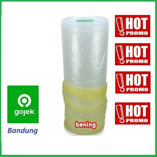 

SOUVEN- Bubble wrap plastik gelembung 125cmX 50M bubblewrap via gojek Bandung