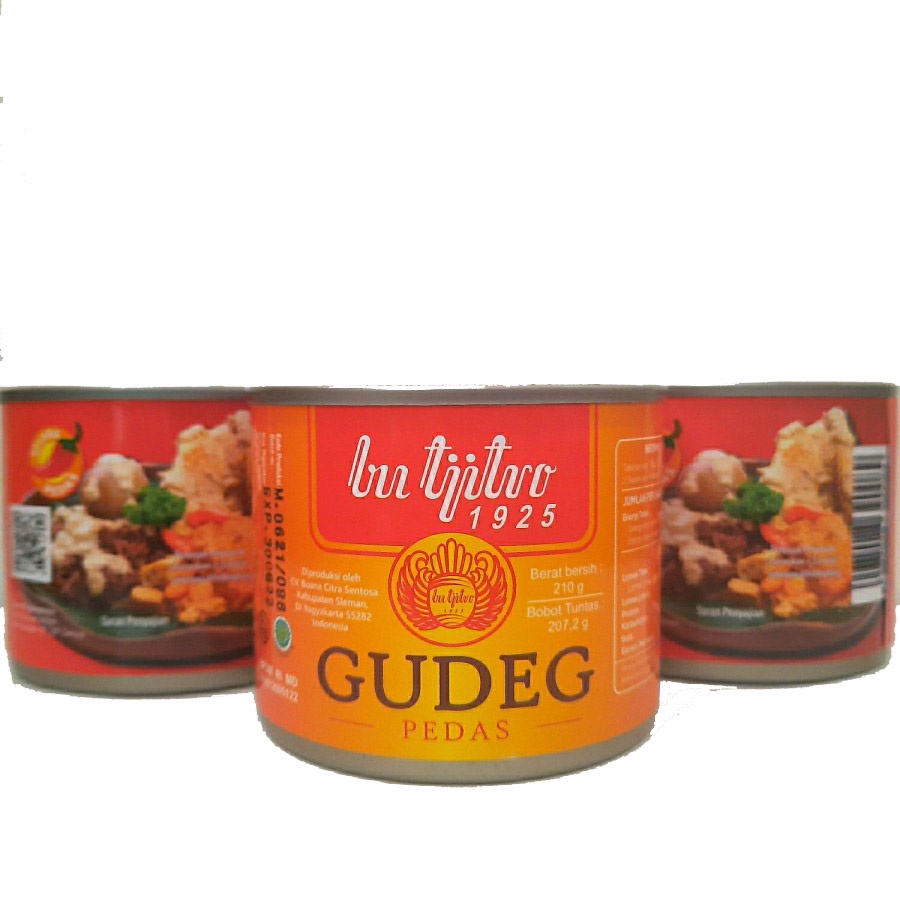 

Gudeg Kaleng Bu Tjitro Paket Ekonomis All Varian - Isi 2Pcs