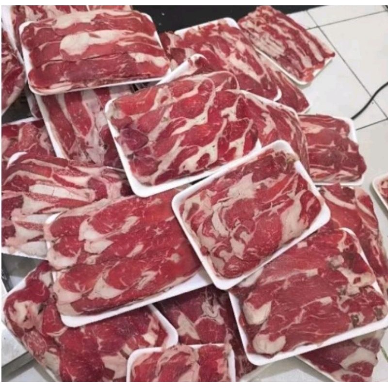 

Beef Slice 500gram / Daging Grill / BBQ Murah Ekonomis