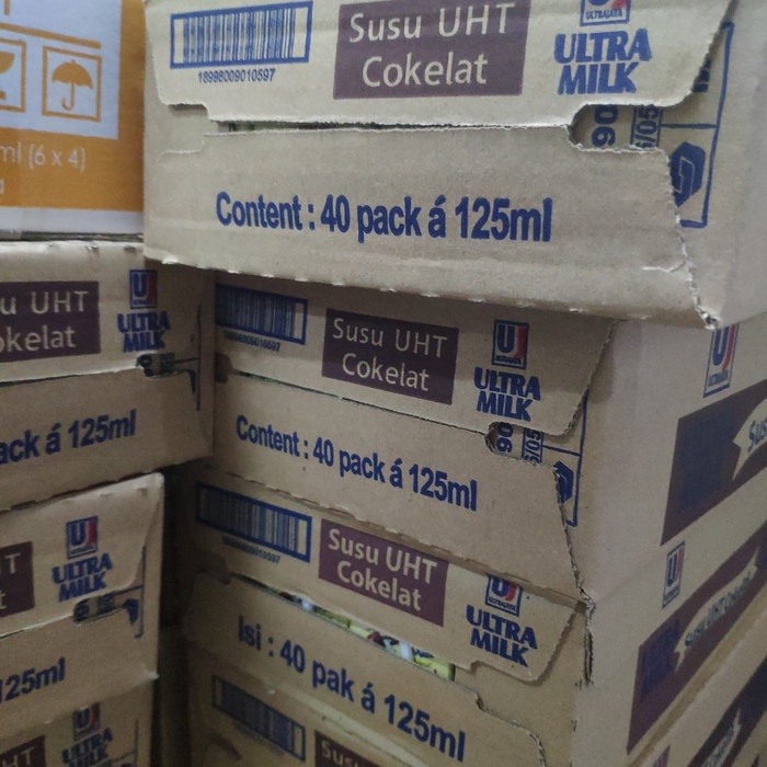 

Susu UHT Ultra Milk COKLAT 125ml 1 KARTON COKELAT CHOCOLATE 125 ml