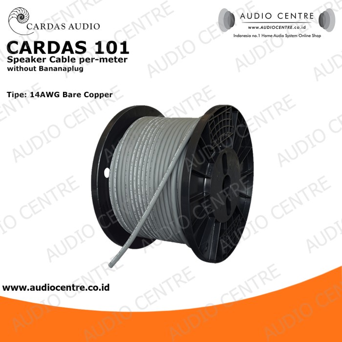 Terbaik Cardas Audio 101 14 Awg Speaker Cable Permeter Tanpa Bananaplug