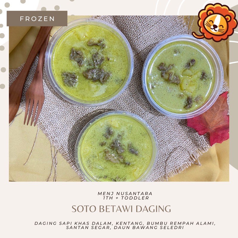 

MENU BERKUAH / TODDLER FOOD/ MENU TODDLER / NO MSG/ FROZEN/ SOP / OPOR AYAM/ KIDS MEALS FROZEN