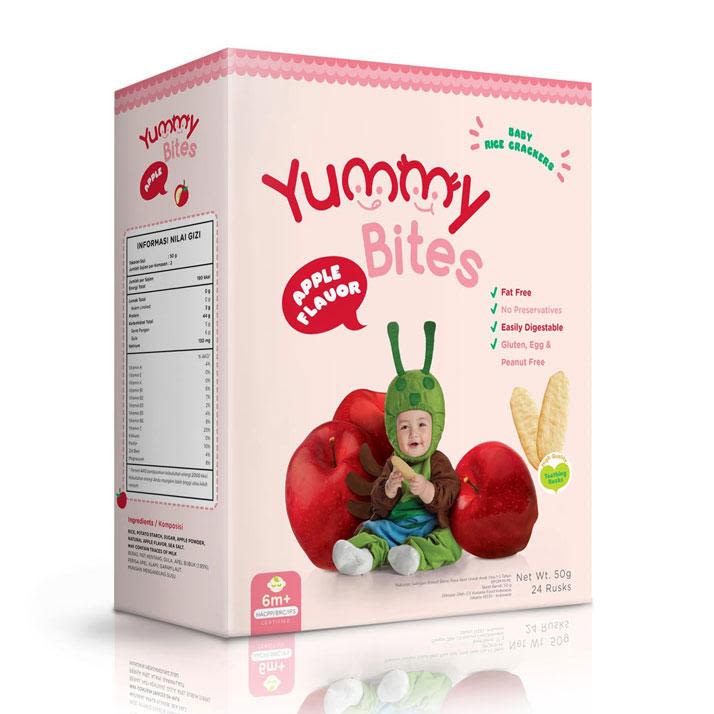 

YUMMY BITES STRAWBERRY 50 GR - RAJA SUSU