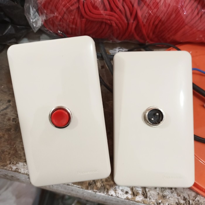 Tombol reset aiphone / wall jack suport aiphone / nursecall system