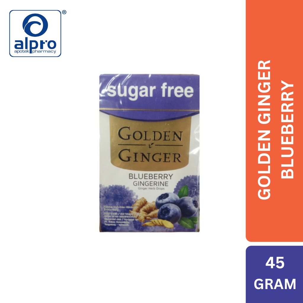 

GOLDEN GINGER BLUEBERRY 45G