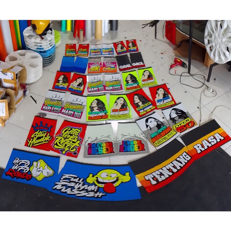 PRODUK TERBARU Jual Karpet Lumpur L300 Variasi Pick-Up Penahan Lumpur Kepet Ebek Karet Lumpur dan