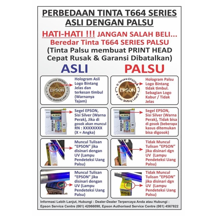 Terlaris Tinta Epson original 6641 Black- L110,120,L220