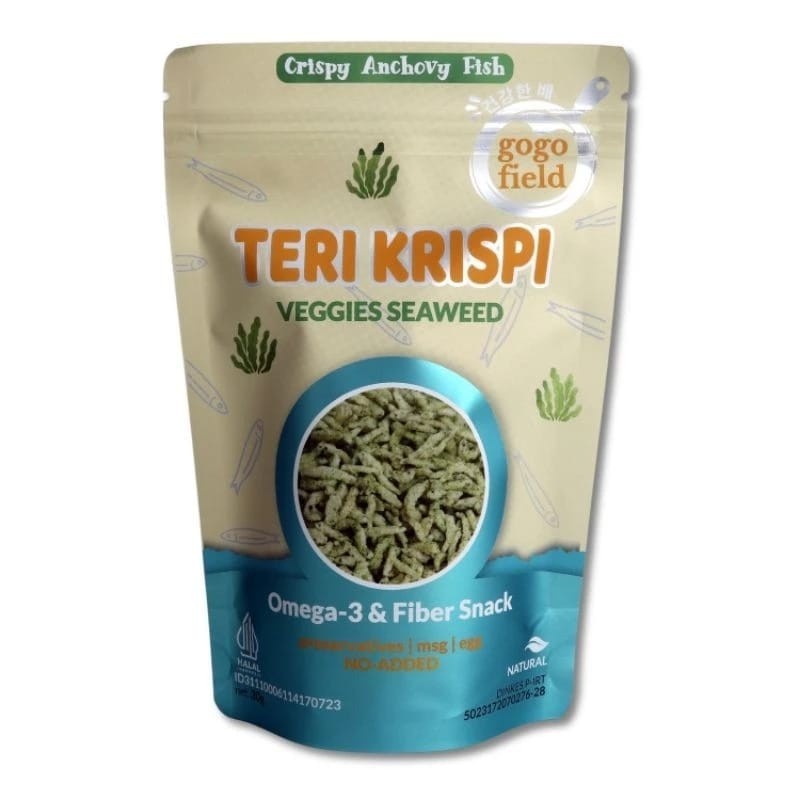 

AQS Gogofield Gogo Field Teri Krispi Teri Kremes No MSG MPASI