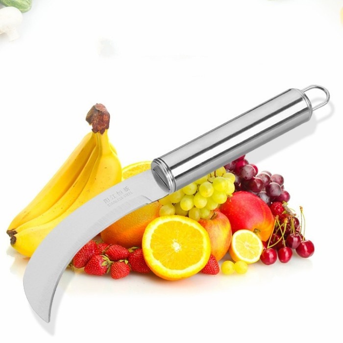 HF AAT LENGKUNG TAJAM SHARP FRUIT KNIFE VEGETABLE CUTTER MULTIFUNGSI nUg