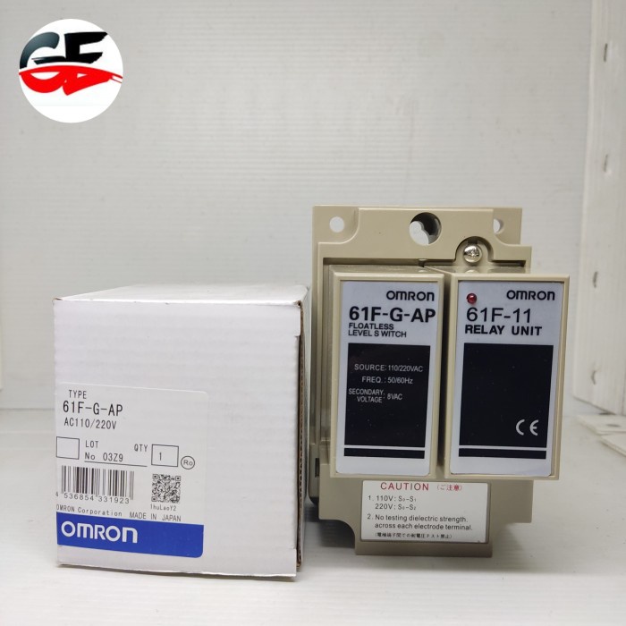 (Good) Floatless level switch omron 61f-g-ap WLC omron 61fgap 1 tangki
