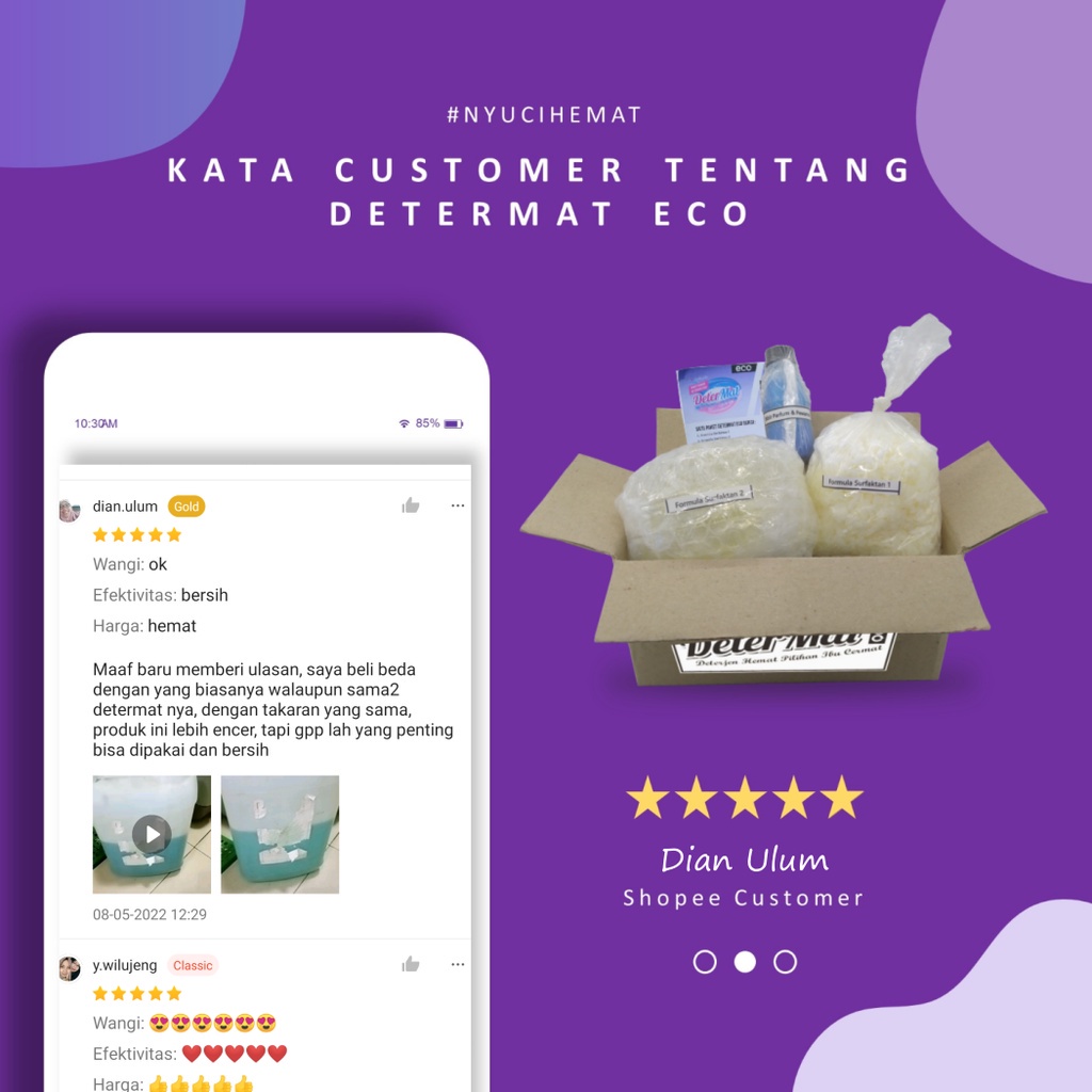 BIGSALE DETERMAT ECO 20L PAKET BIANG SABUN CUCI CAIR BAHAN DETERJEN PAKAIAN LAUNDRY