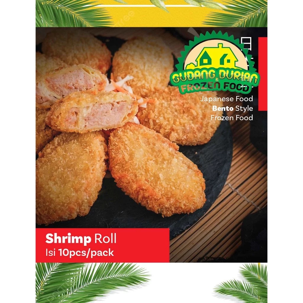 

Shrimp Roll isi 10 Pcs - Kelezatan Udang dalam Setiap Gulungan! Gudang Durian Ciacas