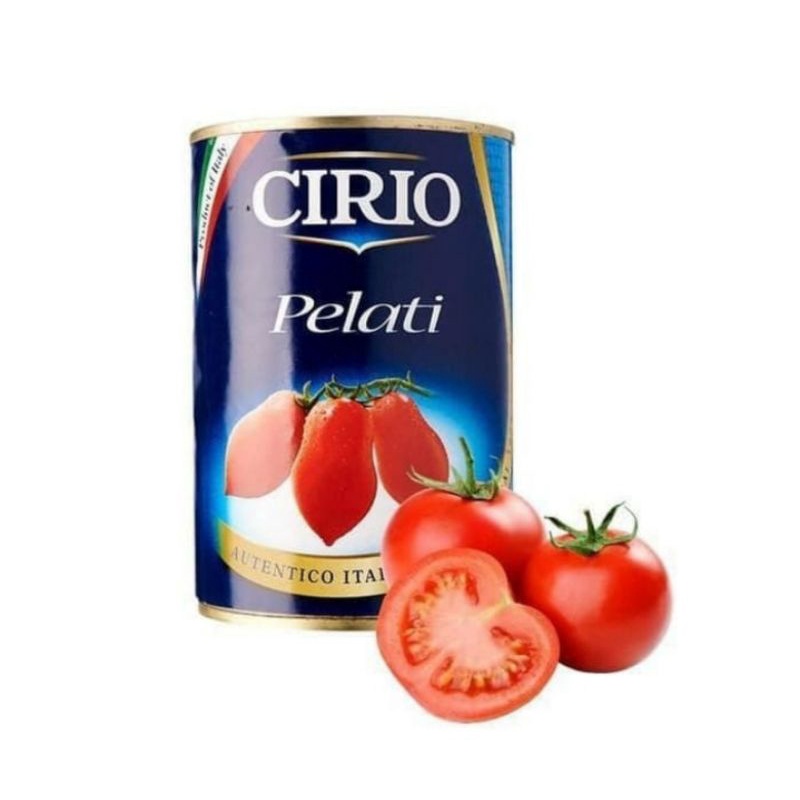 

Cirio Pelati Tomat Peeled Tomat Kupas Kaleng 400 gram