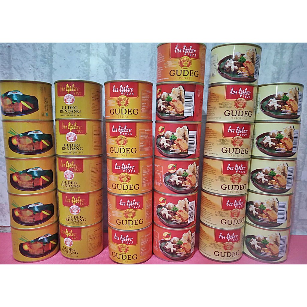 

GUDEG KALENG BU TJITRO OLE - OLE KHAS JOGJA ISI 210 GRAM
