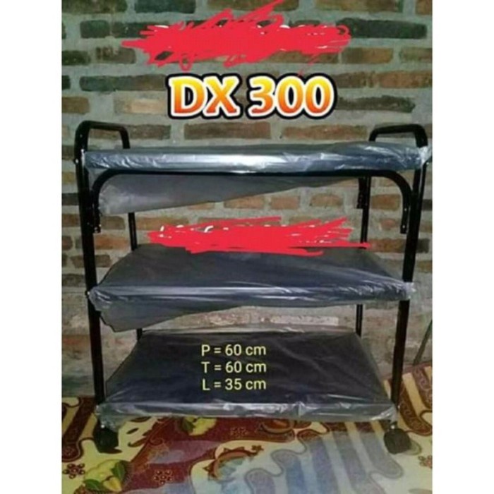 RAK TV SERBAGUNA-RAK DORONG DX 300
