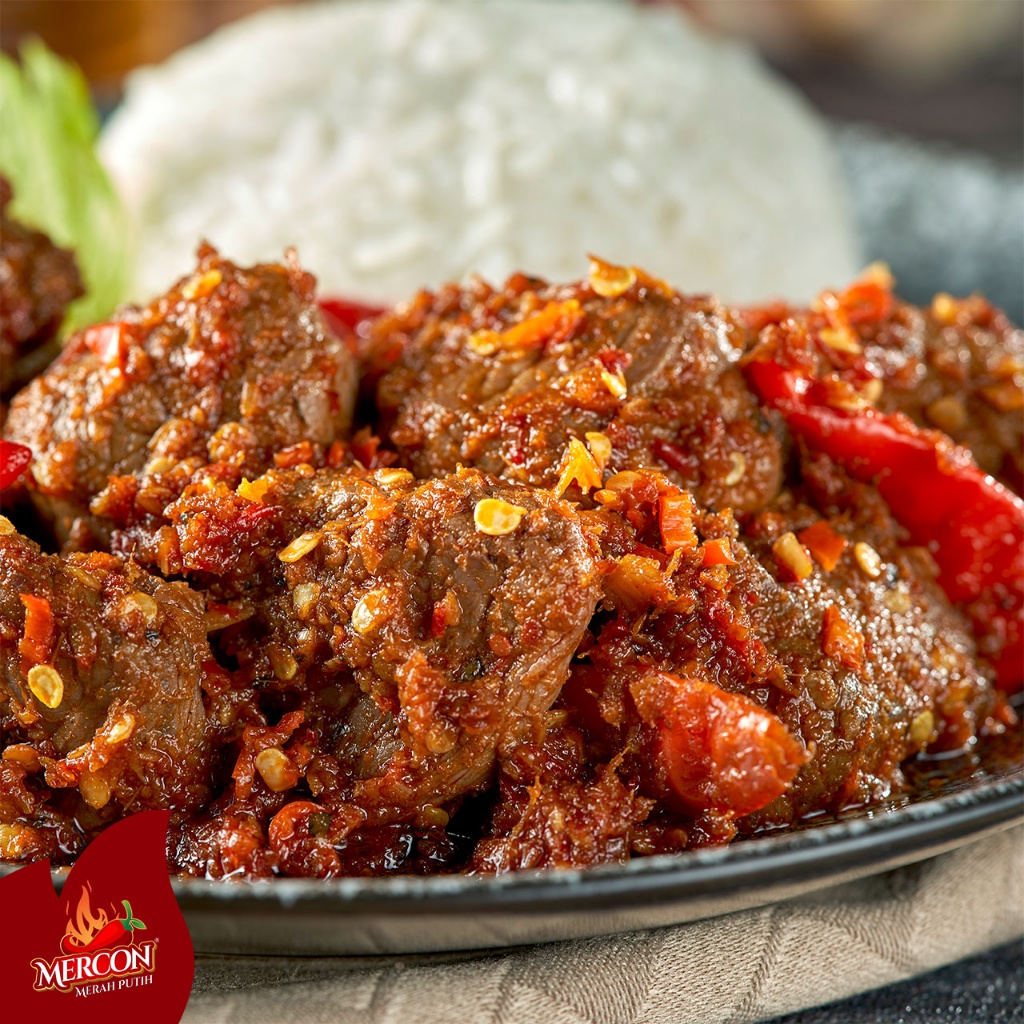 

Mercon Merah Putih - Set Duet Nendang II Oseng Mercon Daging + Rendang Sapi