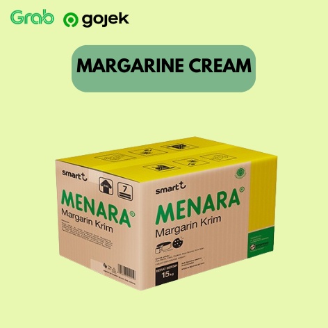 

Margarin Cream Menara 15 Kg (1 Dus)