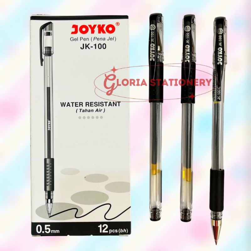 Joyko Pen Gel JK 100/ Pulpen Gel JK 100 Joyko/ Bolpen Gel JK 100 Joyko