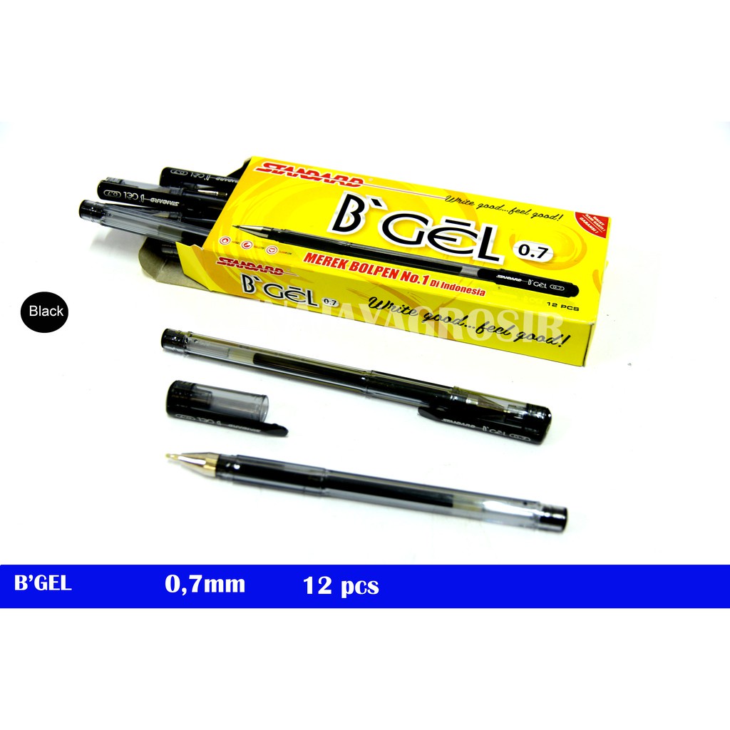 

B'GEL / B GEL / B-GEL 0,7 HITAM BIRU