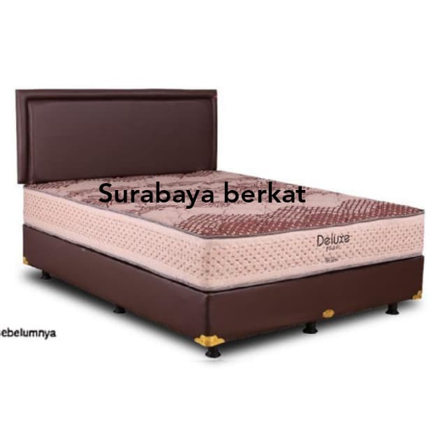 springbed central pocket set dengan dipan n sandaran