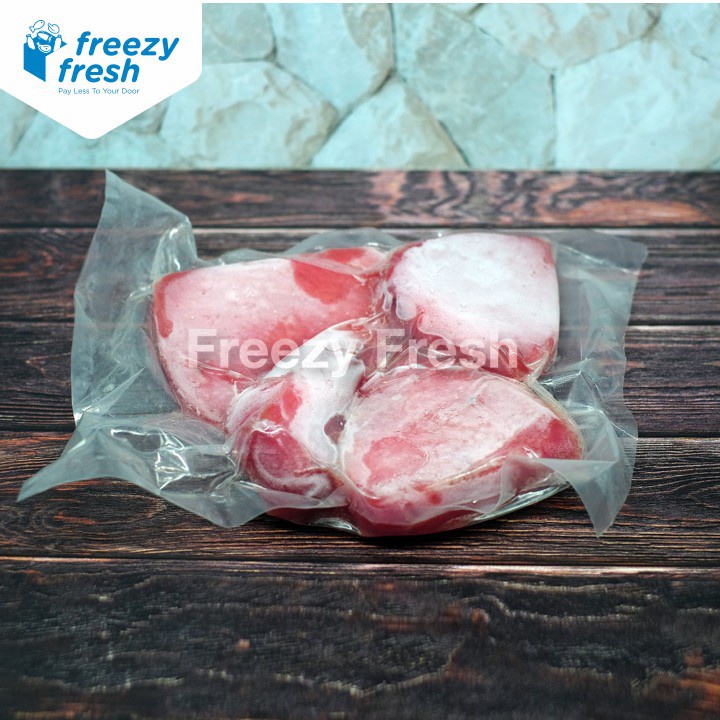 

Ikan Tuna Steak (Fresh Tuna Fish) 500 Gram / SEGAR / BEKU / VACUMM PACK
