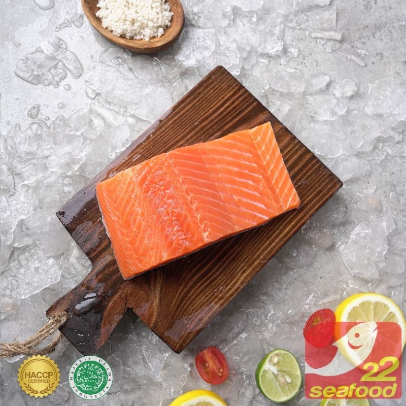 

Ikan Salmon Fillet 250 Gram Portion Cut / Salmon Atlantik / Salmon Salar / Sashimi Grade / Premium