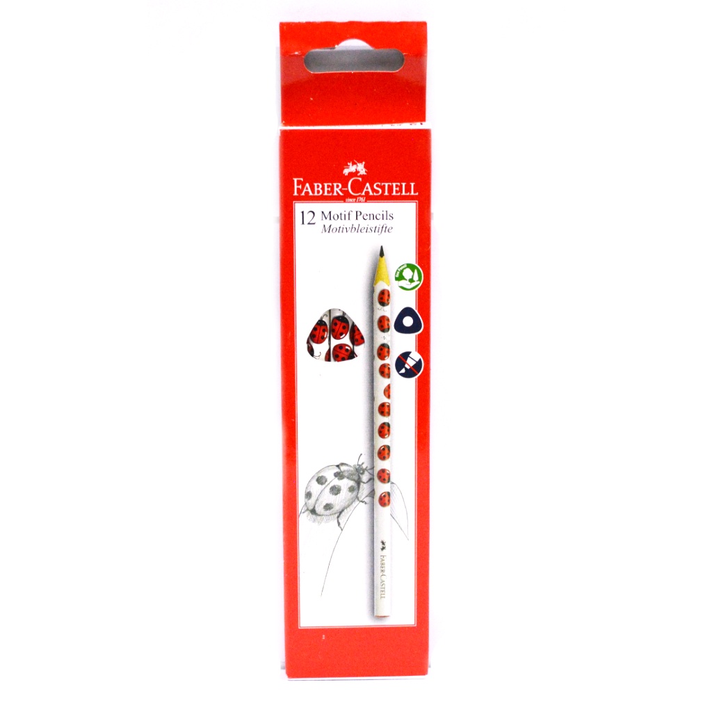 

Pensil 2B Motif Lady Bugs Faber Castell Per Box