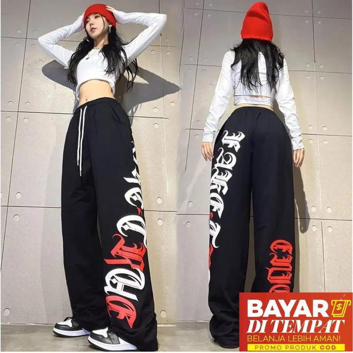 KeCe Celana Wanita Dewasa Harga Hemat - Kulot Joker Loose