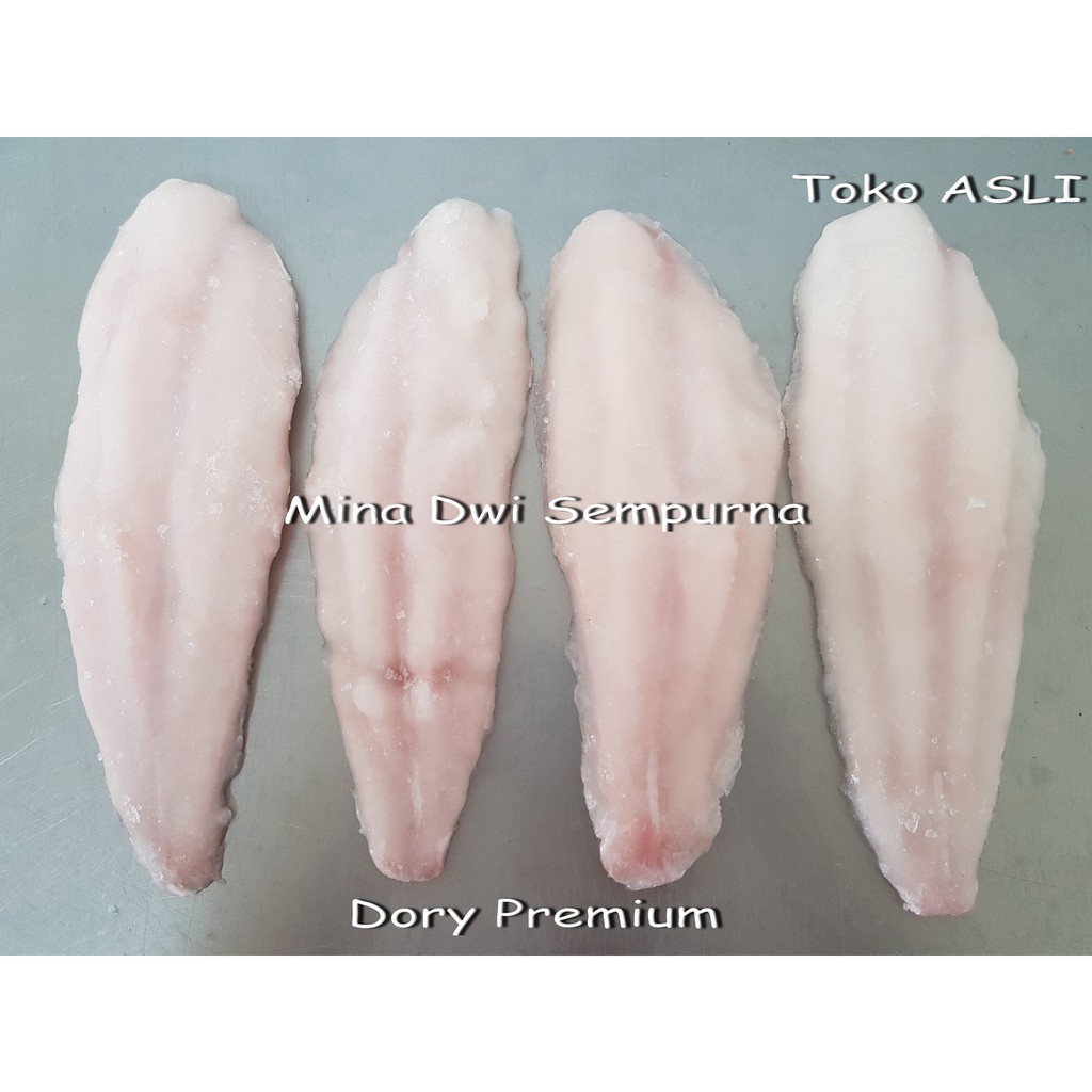 

Fillet Ikan Dory / Dori / Dorry Filet Fish Chips Standar isi 3 / 4 1KG