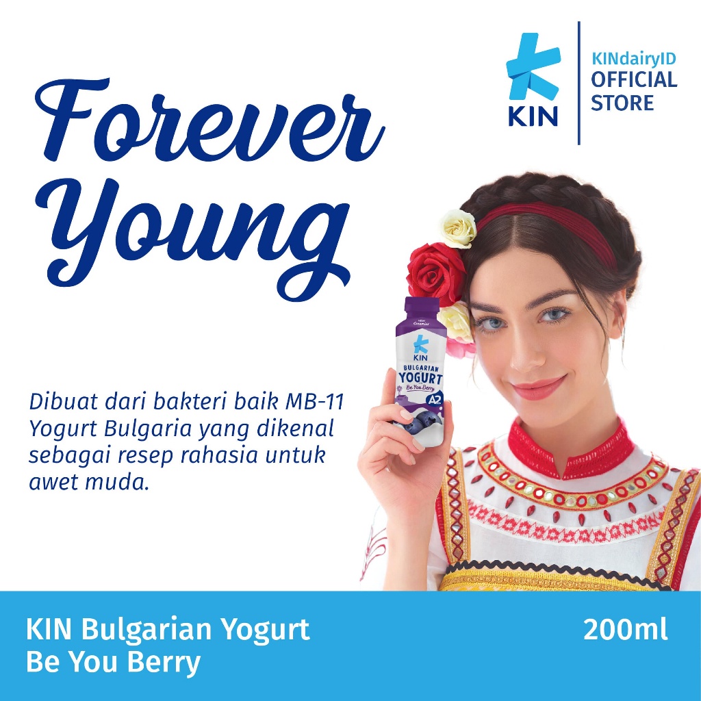 

KIN BULGARIAN YOGURT BLUEBERRY (6x200 ML)