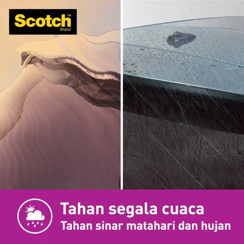 

3M SCOTCH Auto Exterior Perekat Mobil Double Tape 12mm x 1.5 Meter