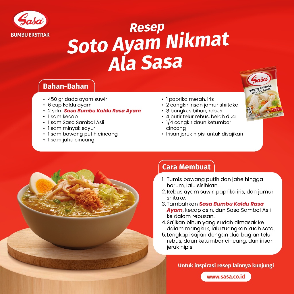 

Sasa Kaldu Pelezat Rasa Ayam 1 kg