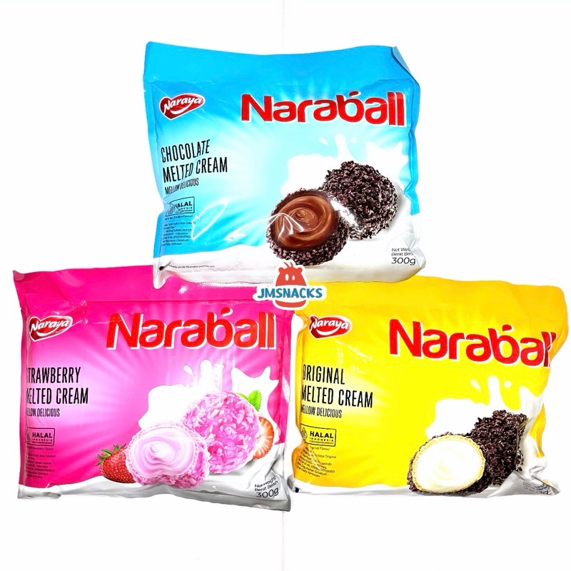 

HJ [PROMO!!] Naraya Wafer Ball Naraball 300gr 1 Bag Cookies - viral snack termurah enak diskon oat
