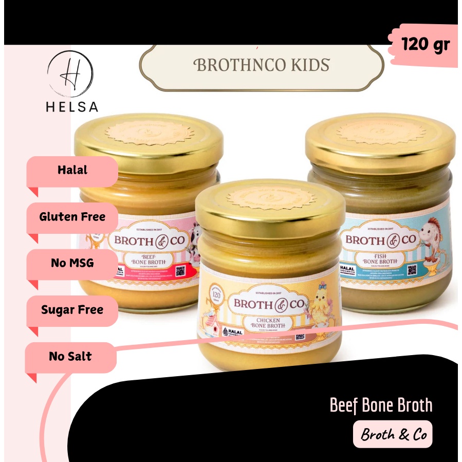

BROTH & CO BEEF BONE BROTH CHICKEN BONE BROTH NATURAL NO PRESERVATIVES