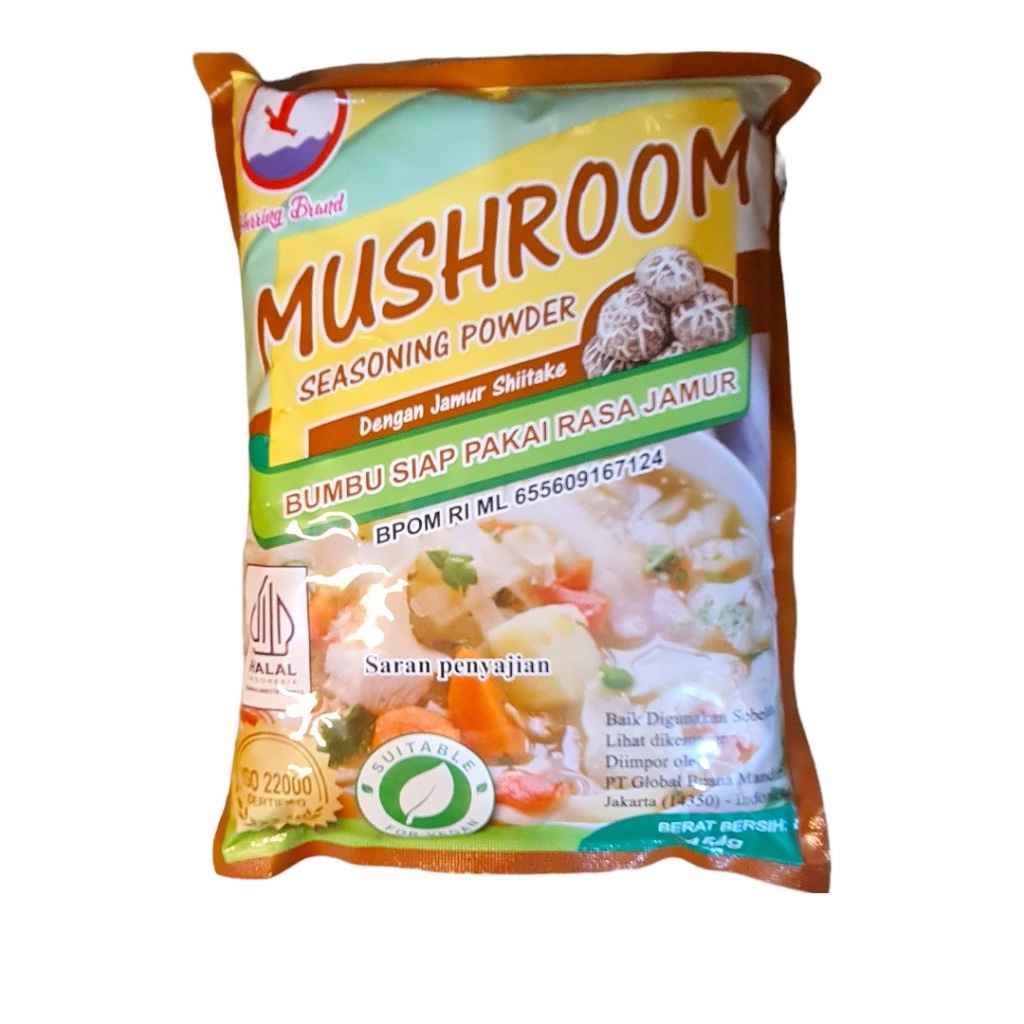 

Kaldu Penyedap Jamur Shitake Herring Mushroom Seasoning Powder 100 Gram 200 454 Gram