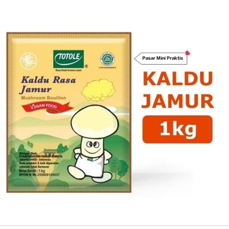 

TOTOLE KALDU JAMUR 1 KG EXP 2/2027