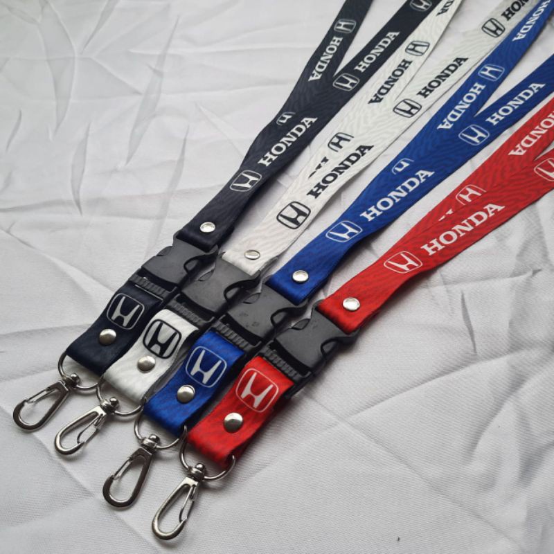 

Lanyard Honda Real Picture Real Picture Tali Gantungan Id Card Name Tag Gantungan Hp Gantungan Pods