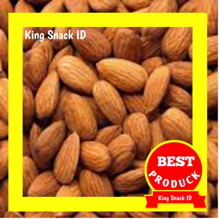 

1Kg Kacang Almond Premium / Almond Super Asli Amerika / Almon Panggang