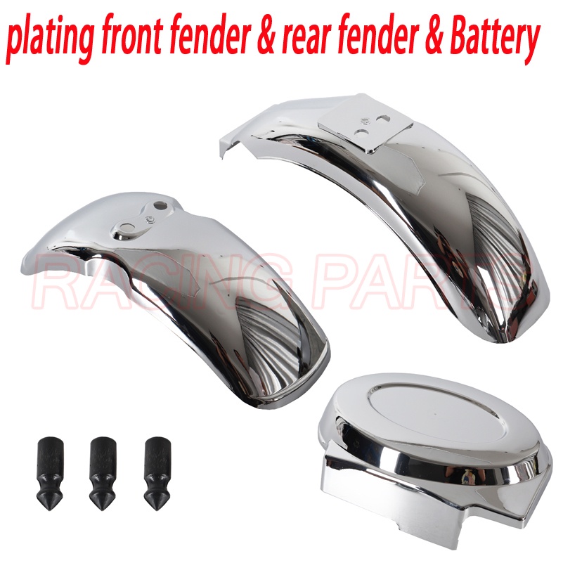 Chrome Side Mudguard And Front Rear Fender For Mini Trail Bike Monkey Dax Z50A Z50R Z50J Z110 Z125
